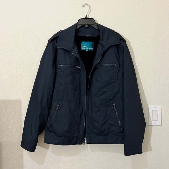 Jack Nicklaus Other - Jack Nicklaus Jacket | 42 R | Blue Removable Fur Lined Zip Bomber